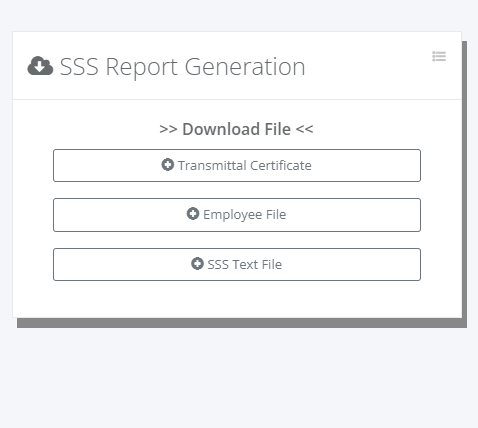Payroll: SSS R3 File Generator (reports)